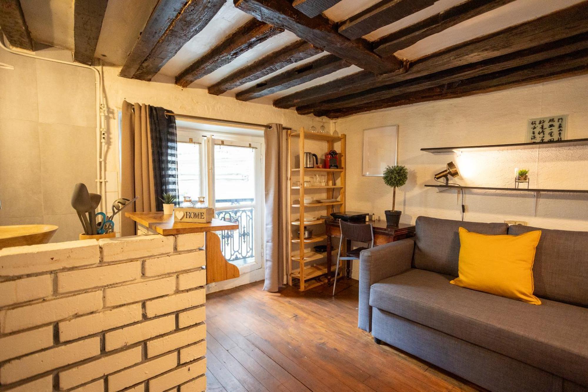 דירות Studio Cosy Romantique En Plein Coeur De פריז מראה חיצוני תמונה