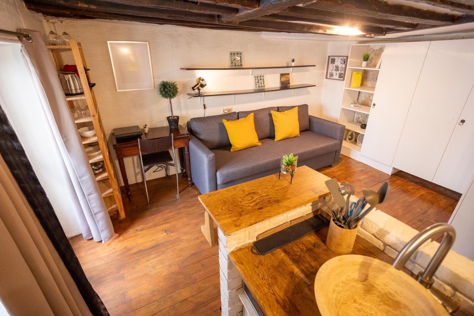 דירות Studio Cosy Romantique En Plein Coeur De פריז מראה חיצוני תמונה
